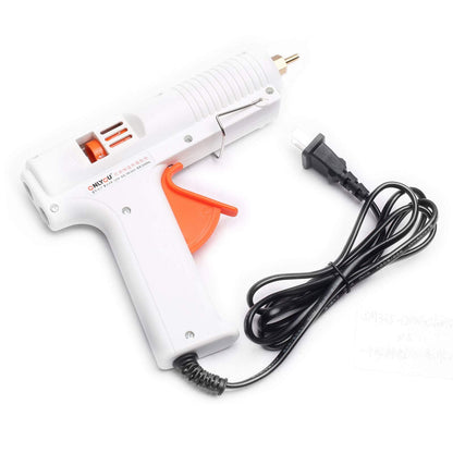 DEVMO 120W Hot Melt Glue Gun High Power Heating With 10pcs Sticks Temperature 100°C-220°C For DIY Repair Kit,Home Quick Repairs, Dent Repair, Artistic Creation