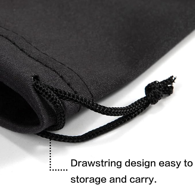 TRIUMPH VISION Soft Eyeglass Pouch 3 Pack