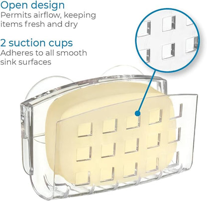 iDesign BPA-Free Plastic Sponge Holder