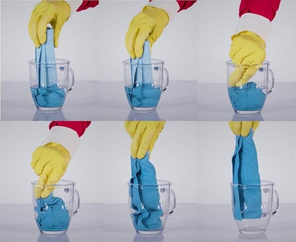Vileda 143586 Micro Cleaning Cloth, 5 Pieces, 38x35 cms