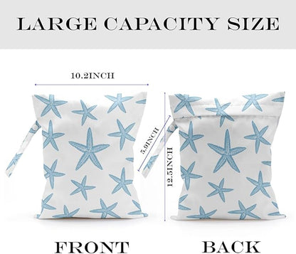 Wet Bag, Wet Dry Bag, Wet Bag for Swimsuit Travel Beach Pool Dirty Yoga Gym