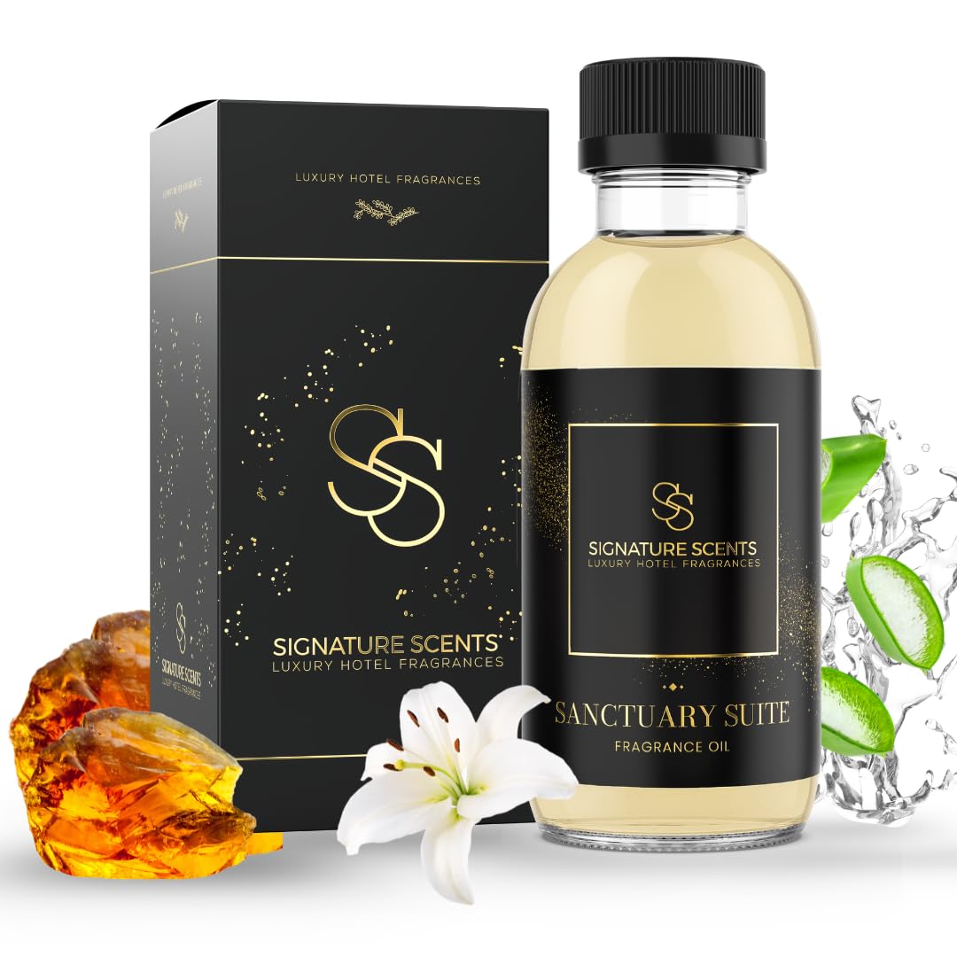 Luxury Hotel Diffuser Oil for Hotels and Homes - Aromatherapy Oils for use with an Essential Oil Diffuser at Home - Fragrance-Scent Diffuser Oil Blend (Winter Spruce) 4.05fl oz (120ml)