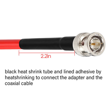 XRDS -RF 100FT SDI Cable - 75 Ohm RG59 BNC Male Cable for 4K 1080P 3G/6G HD SDI Camera Monitor Video Recorder SDI to HDMI Converter Splitter Security Camera