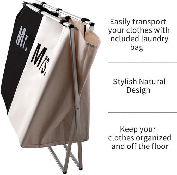 Nicesail Laundry Hamper 2 Section
