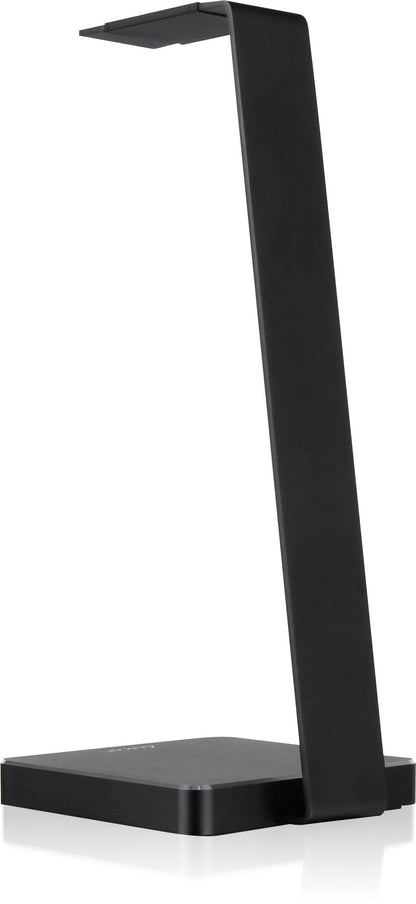 LUXA2 E-One Black Solid-Metal Aluminum Universal Gaming Headphone Stand/Hanger/Holder for Beats, Senheiser, Sony, Bose, Philips, Audio-Technica, Plantronics, Shure, Jabra, JVC, JBL, AKG, DJ, Gaming Headsets Display HO-HDP-ALE1BK-00