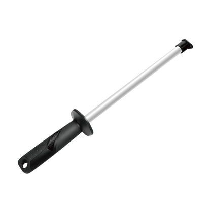 SHARPAL 118N Professional Ceramic Sharpening Fine Honing Rod Steel Kitchen Knife Sharpener Stick, With Anti-Breaking Cap