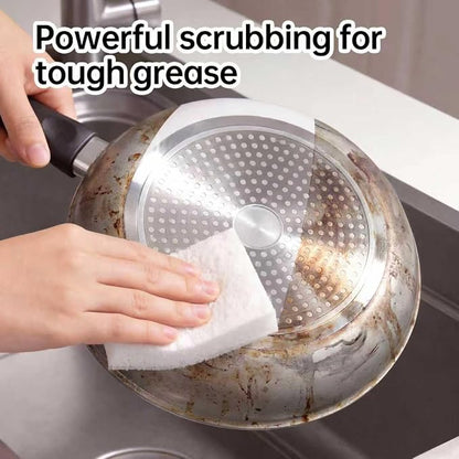 JOYMOOP Textured Clean Sponges, Dual-Sided Non-Scratch Soft Scrub Dish Sponge, Safe for Non-Stick Cookware, Kitchen and Household Cleaning, 36 Pack [Grey & White]