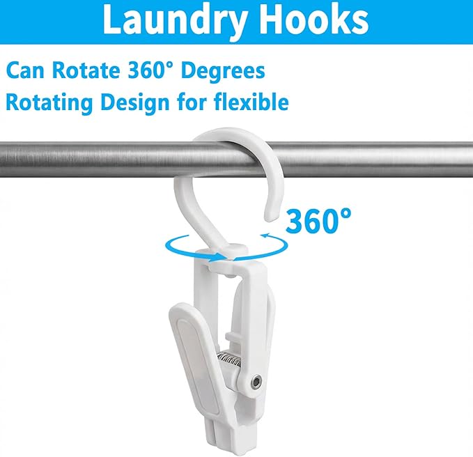VinBee 20 PCS Laundry Hooks