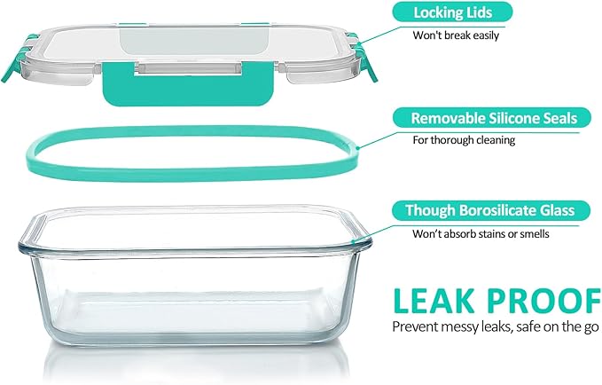 Glass Meal Prep Containers
