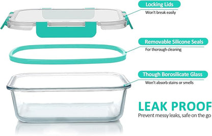 Glass Meal Prep Containers