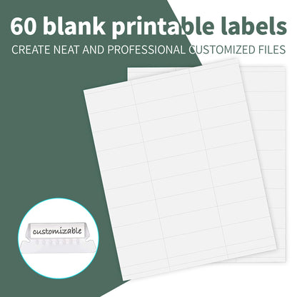 HERKKA Extra Capacity Hanging File Folders, 60 Pack Reinforced Letter Size Hanging Folders with Heavy Duty 0 Inch Expansion, Designed for Bulky Files, Green