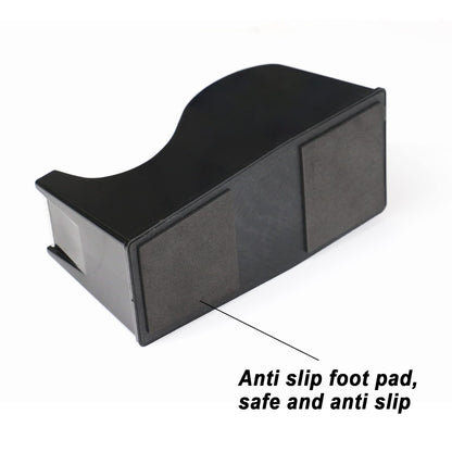 BOMEI PACK Desktop Tape Dispenser (Fits 1" & 3" Core) with Transparent Tape Refills, Clear Tape with Black Tape Holder,Weighted Non Slip Base, for Masking Tape,Heat Resistant Tape