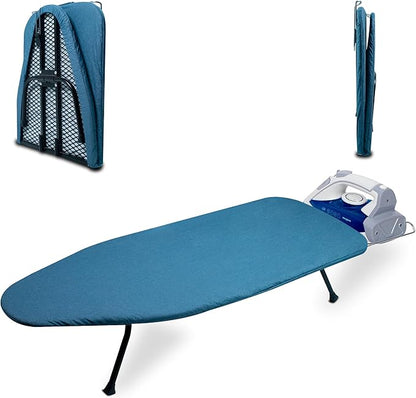 Metal Mesh Panel Tabletop Ironing Board | Foldable Iron Board | Heavy Duty