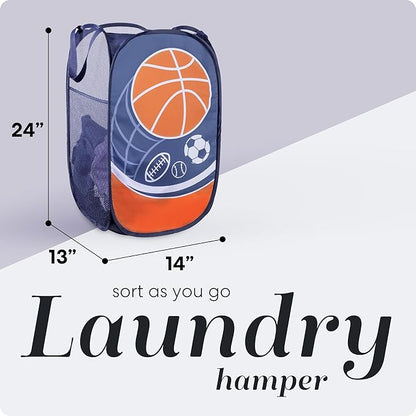 Handy Laundry Collapsible Mesh Pop Up Hamper