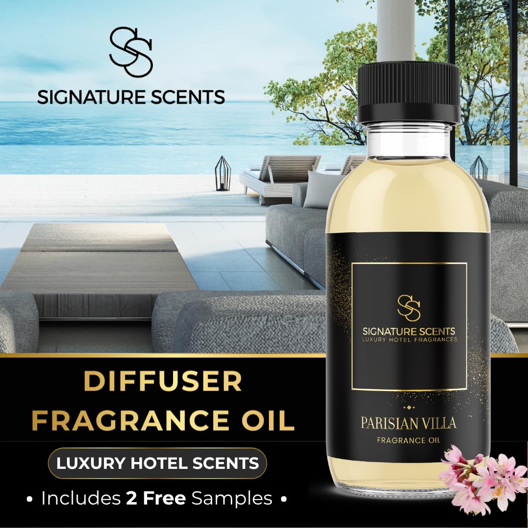 Luxury Hotel Diffuser Oil for Hotels and Homes - Aromatherapy Oils for use with an Essential Oil Diffuser at Home - Fragrance-Scent Diffuser Oil Blend (Winter Spruce) 4.05fl oz (120ml)
