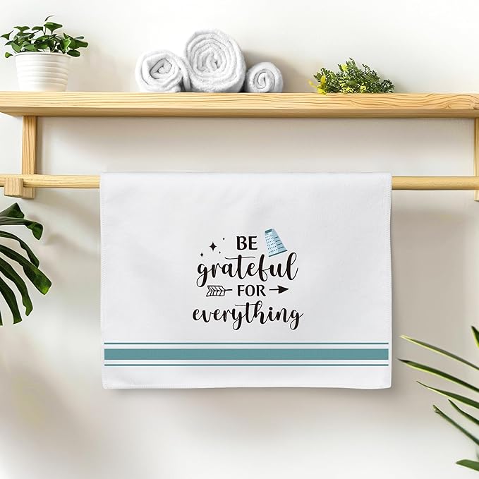 GROBRO7 Funny Kitchen Hand Towel