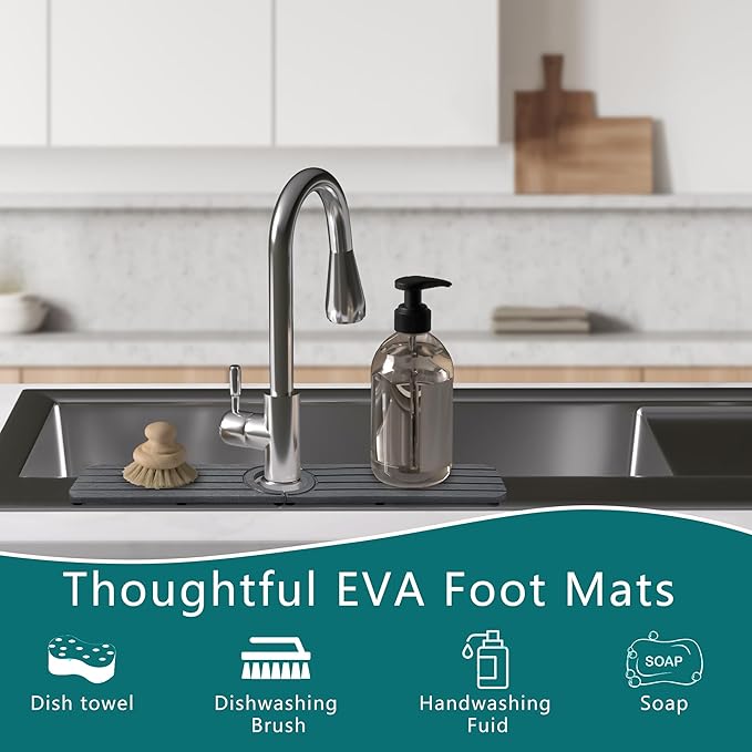 Faucet Mat for Kitchen Sink
