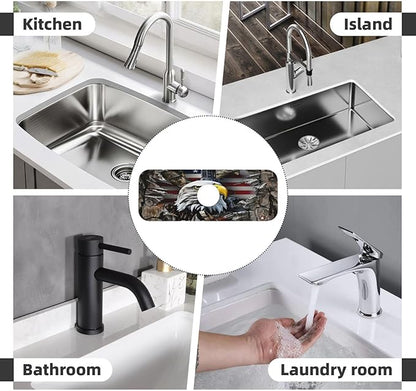 Eagle and National Flag Kitchen sink faucet pad, strong water absorption