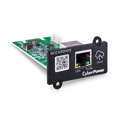 CyberPower RCCARD100 Cloud Monitoring Card, Remote UPS Management via PowerPanel Cloud, Plug-and-Play Installation, Real-Time Alerts, Compatible with Select CyberPower UPS Models