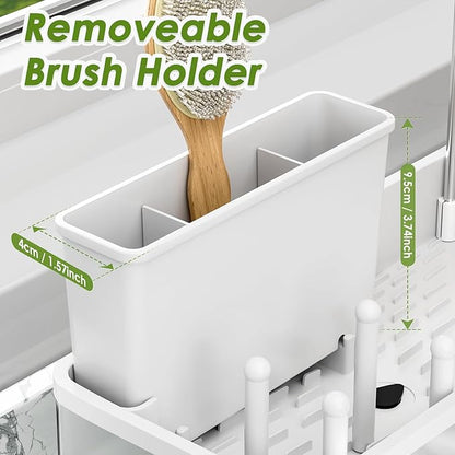 Ewaiira Stainless Steel Sink Caddy, Sponge Holder