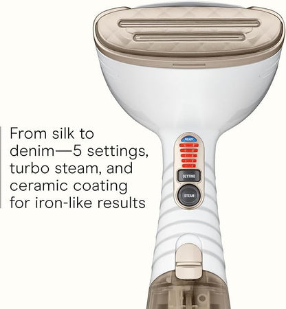 Conair Turbo Extreme Steam Hand Held Fabric Steamer, 15 min, 7.3 oz