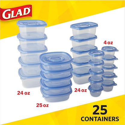 Glad GladWare Food Storage Containers, Lunch Variety Pack