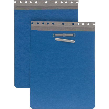 GBC ACCO PRESSTEX Report Covers, Top Bound, 2.75 Inch Centers, Light Blue, 8.5 x 11 Inches , 2 Per Pack (A7022272A)