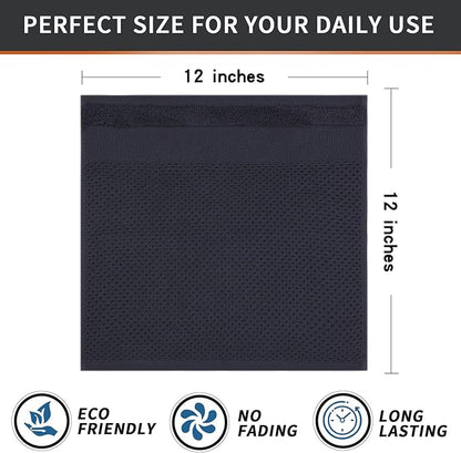 Homaxy 100% Cotton Dish Cloths, 8 Pack