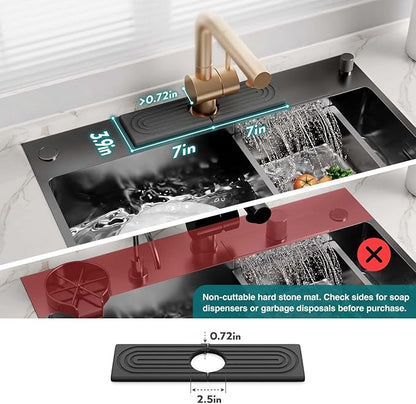 Diatomite Kitchen Faucet Mat