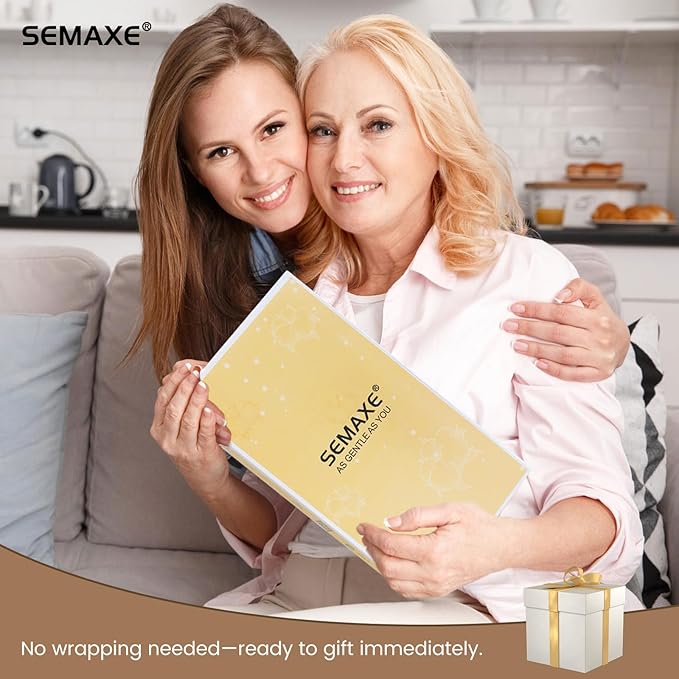SEMAXE 6-Pack Gray Hand Towels