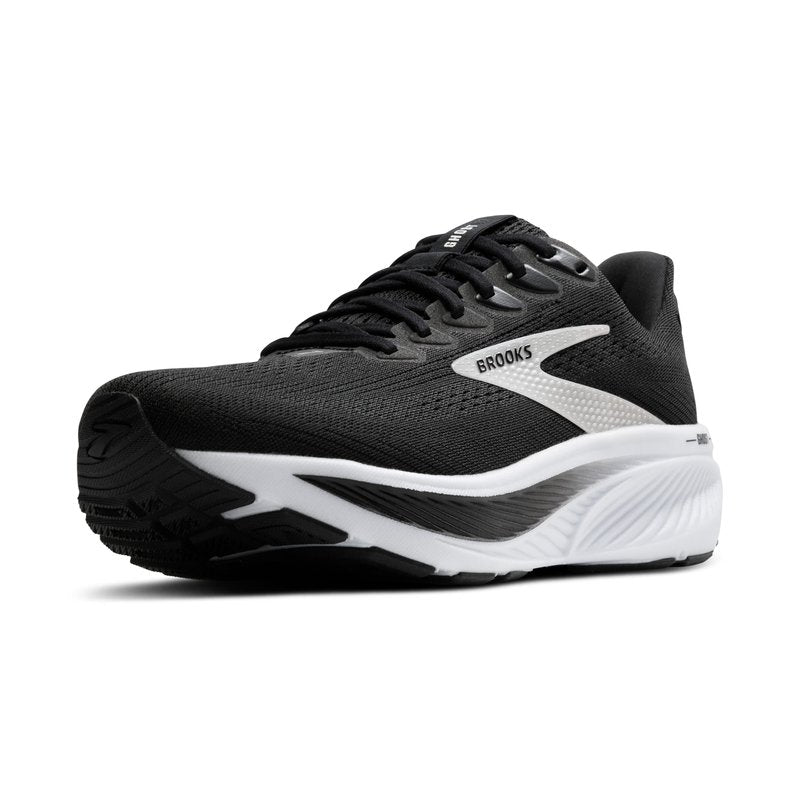 Brooks Women’s Ghost 17 Neutral Running Shoe - Black/Grey/White - 13 Wide