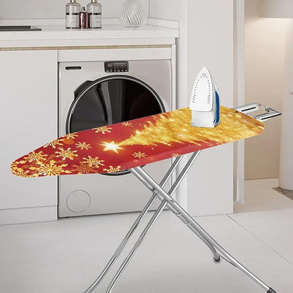 Christmas Tree Print Ironing Board Cover Protector Snowflake Print Ironing