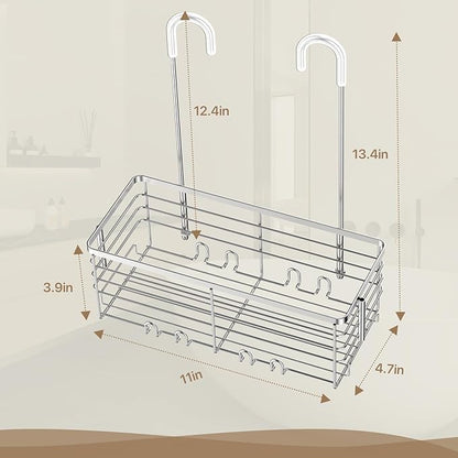 DELLAN Hanging Shower Organizer, Shower Rack