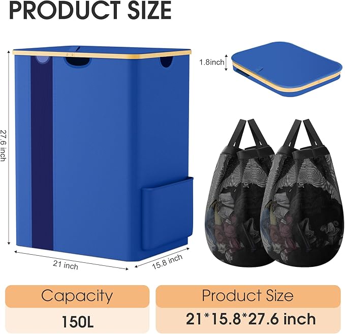 Laundry Basket Clothes Hamper