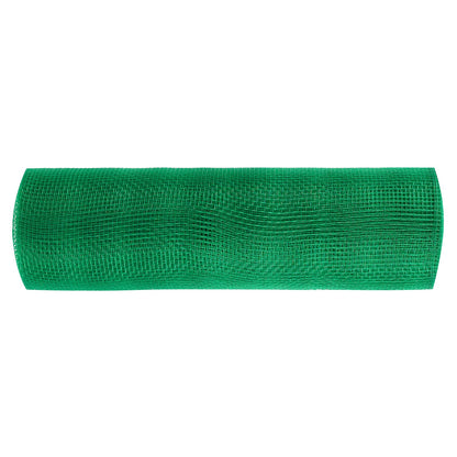MEEDEE Emerald Green Deco Mesh 10 Inch Rolls Mesh Christmas Ribbon Green Mesh Ribbon for Christmas Tree, Garland, Staircase, Mailbox, Centerpiece, Making Wreath, Decorating and Crafts (30 Feet)