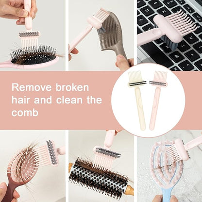 RHOS 2-in-1 Hair Brush Cleaner and Remover Tool
