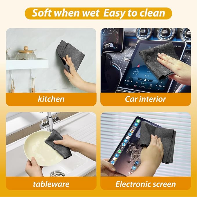 Thickened Magic Cleaning Cloth, Lint Free Cloth