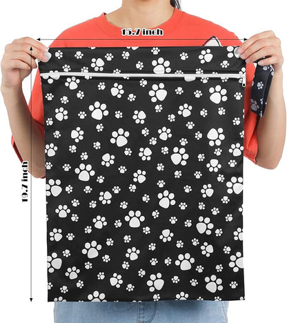 Shappy 2 Pcs Large Travel Laundry Bag Washable Waterproof Wet Dry Large Dirty