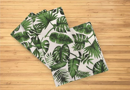 Urban Villa Tropical Print Kitchen Towels