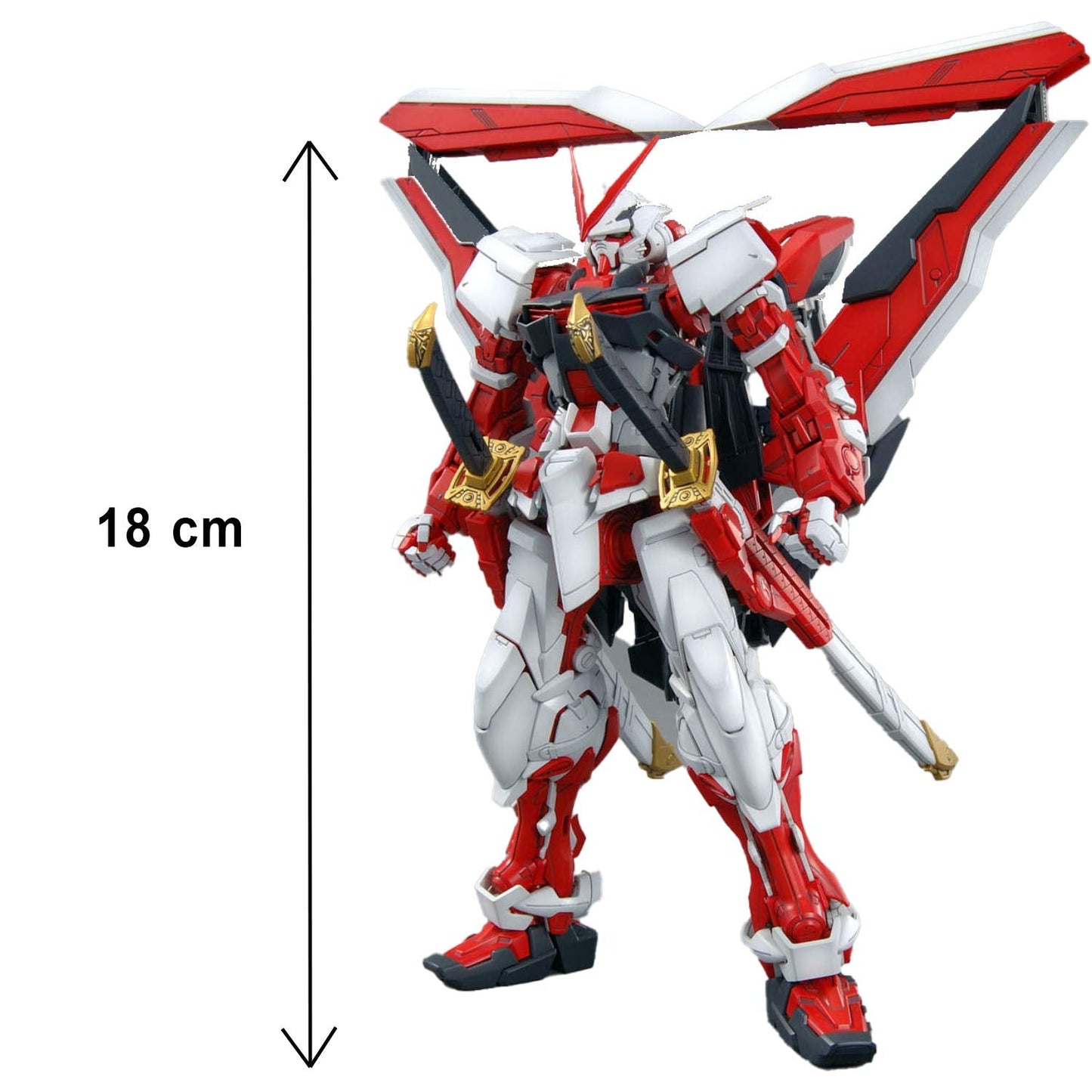 BANDAI Hobby - Gundam Seed Astray - Gundam Astray Red Frame Custom MG 1/100 Model Kit