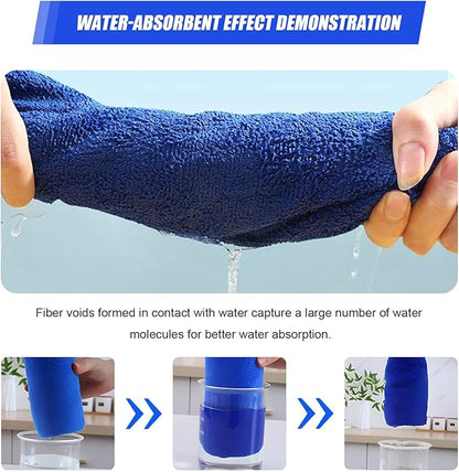 4PCS Microfiber Towels for Car, Scratch-Free Drying & Detailing Towel Wash