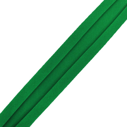 Mandala Crafts 1 Inch Single Fold Bias Tape for Sewing, Quilting, Piping, Hemming, Blanket & Quilt Binding – 40 Yards Green Fabric Seam Binding Tape