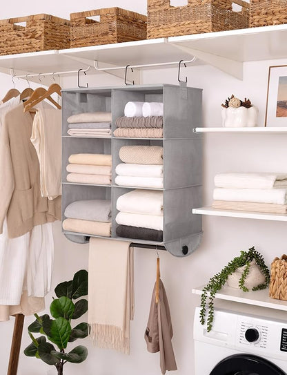 StorageWorks Hanging Closet Organizer