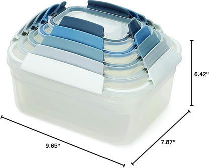 Joseph Joseph Nest Lock Plastic BPA Free Food Storage Container Set