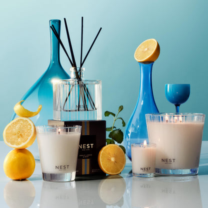 NEST New York Reed Diffuser Liquid Refill, Sicilian Tangerine - 5.9 fl oz - Fragrance for Up to 90 Days - Flame Free