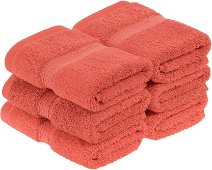 SUPERIOR Solid Egyptian Cotton Face Towel Set