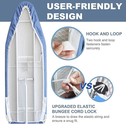 14x42 Inch Over-The-Door Ironing Board Cover