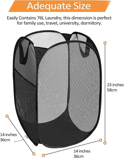 Durable Collapsible Laundry Baskets