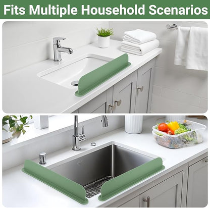 19.29 inch Silicone Sink Splash Guard, Splash Guard