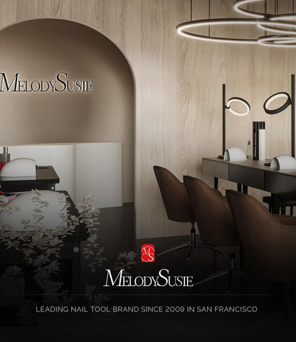 MelodySusie 2 in 1 Professional Nail Drill, 30000 RPM SC330G Electric Nail File with Kickstand for Gel Nails Polishing Removing, Portable Cordless Nail Efile for Manicure Pedicure at Home & Salon,Gold